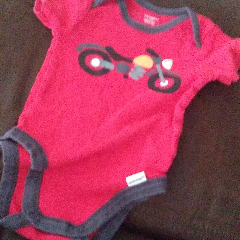Boys motorcycle onesie